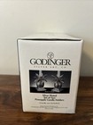 Vintage Godinger Silver Plated Set Of Two Pineapple Candle Holders