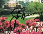 Jack Nicklaus Signed 2005 Masters Badge Augusta National Golf Psa Dna Loa