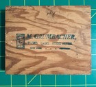 Vtg Grumbacher Linoleum  Block Stamp Carved Dog Greetings - Make Prints