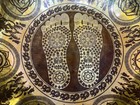 15 Inch Special Buddha Foot Carving Healing Singing Bowl Tibetan Singing Bowl