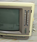Vtg Ge Spacemaker 7-7690a Color Tv Am fm Radio Portable 9  Screen Works Gaming