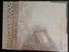 Stampin Up Flowering Foils Specialty 12 X 12  Dsp Retired 11 Full Sheets  pieces