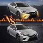 Led Front Fog Bezel Lamp Daytime Running Light W turn For Toyota Camry Xse 18-20