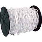 Mr  Chain  8 White 125 Ft  Plastic Chain 50101 Mr  Chain 50101 810001912109