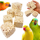 Bonka Bird Toys Small Sola Cubes Natural Foot Talon Craft Part Parrot Cage Toy