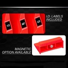 80-slot Magnetic Wrench Organizer - Portable Tool Storage Shelf Storage Tools