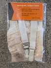 Vtg Anita 1960s Garter Belt Size 24 Cotton Embroidered Panel Original Package 