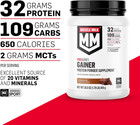 Muscle Milk Gainer Protein Powder  Chocolate  32g Protein  5 Pound