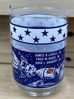 Vintage Nasa Apollo 13 Moon Space Mission Drinking Glass Astronaut 1970