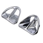Chrome Front Fairing Air Intake Accents Fit For Honda Goldwing Gl1800 2001-2010