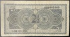 1949 Netherlands Paper Money - 2 1 2 Gulden Banknote 