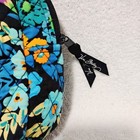 Beautiful Flowered Medium Sized Vera Bradley Cosmetic Cloth Zippered Bag