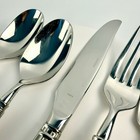 Oneida Olympia 5 Piece Place Setting Satin Handle Stainless Flatware