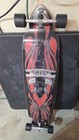Gravity Skateboards  big Rick  45inch Longboard W  Custom Green Underglow