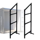 Shipping Container Shelving - 21in 58in  Industrial Cargo Storage Brackets  