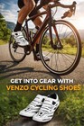 Venzo Road Cycling Shoes White Black Eu 37-47 New No Box W  Cleats 3-bolt