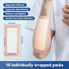Silicone Adhesive Wound Dressing Pads Ultra Absorbent Gentle Wound Care Bandage