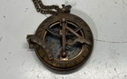 Brass Sundial Compass To My Son Engraved Gift Nautical Victorian Style Case