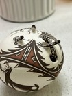 Native American  zuni  Lizard Pottery By Noreen Simplicio  2 3 4  X 3  Inches