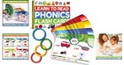 Phonics Flash Cards - 62 Interactive Cards For Ages 4-8  Perfect Learning Tool