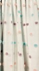 Mysky Home Rainbow Blackout Curtains With Pom Pom Sheers  2  52w X 84l  Panels