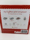 Lil Peach Baby s Print Handprint Or Footprint Glitter Personalized Holiday  gold