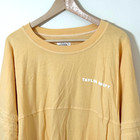 Taylor Swift Golden Like Daylight Yellow Spirit Jersey Long Sleeve T-shirt Sz M