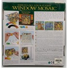 Rare Easy-to-do Stick-it-easy Window Mosaic 4m - Tiger Design  new Sealed 