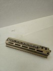 M Four Airsoft Aeg 9 5in Cnc Aluminum Tan  Fore End Fed Mk8 Slot Lock Logoed 