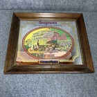 Vtg Seagram s Seven Crowns Of Sports Collection 1780-1982 Epsom Downs Bar Mirror