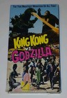 Godzilla Vhs Movie Collection  6  Vhs Movies - - Godzilla Pops Toy Figure   Kong