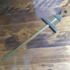 Rare Vintage Artillery Shell Powder Measuring Stick Gauge Ruler Great Condition