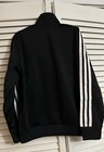 Adidas Track Suit Black White Stripes Kids Size 7-8