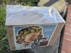 Vintage Child Toy  gloria  Sewing Machine Casige Germany Tin Litho Original Box 