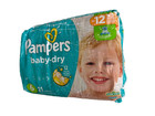 Vintage Pampers Baby Dry Size 6   27  Lbs  Diapers 21 Ct