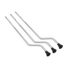 3pc Metal Floor Tom Drum Legs Percussion Parts Drum Parts Replacement Heavy Duty