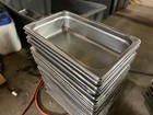 Set Of 22 Commercial 1 4 Size Stainless Steel Steam Insert Food Pans 2 5  Deep