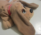 Vtg Pound Puppies 1997 Plush Dog Puppy Tan Brown Large Galoob Stuffed Animal Toy