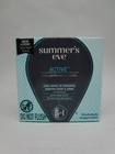  4x  Summer s Eve Active Cleansing Cloths  Clean Fresh Scent  14 Ct Each Box