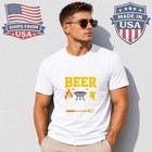 I Just Want To Drink Beer Graphic T-shirt Funny Drinking Quote