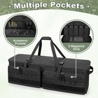 Soft Gun Case For 3 Rifles With Padded Dividers Extra Pockets 42  36  32  28 