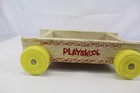  Playskool Rolling Wagon Block Cart Vintage