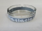 Vintage Caesars Palace Casino Las Vegas Nevada Clear Glass Ashtray - Lot Of 2