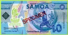 Samoa 10 60 Tala 2019   2022 2023  P45s P46s Unc - Polymer   Specimen
