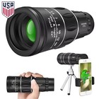 16x52 Hd Monocular Telescope For Adults   Kids     High Power Compact Scope