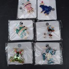 Brooch Frogs  lot Of 6  4 77