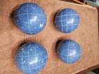 Sportcraft Vintage  Bocce Ball Set -  With Palina  - Great Design With Bag