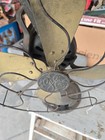 Vintage 1920s 1930s Ge General Electric 13  Brass Blade Fan Oscillating 