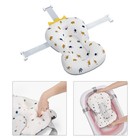 Anti-slip Baby Bath Support Seat Soft Baby Bath Pillow For 0-6 Months  Crown