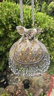 Beaded Evening Bag Silver Gold Tassel Potli Purse For Special Occasion